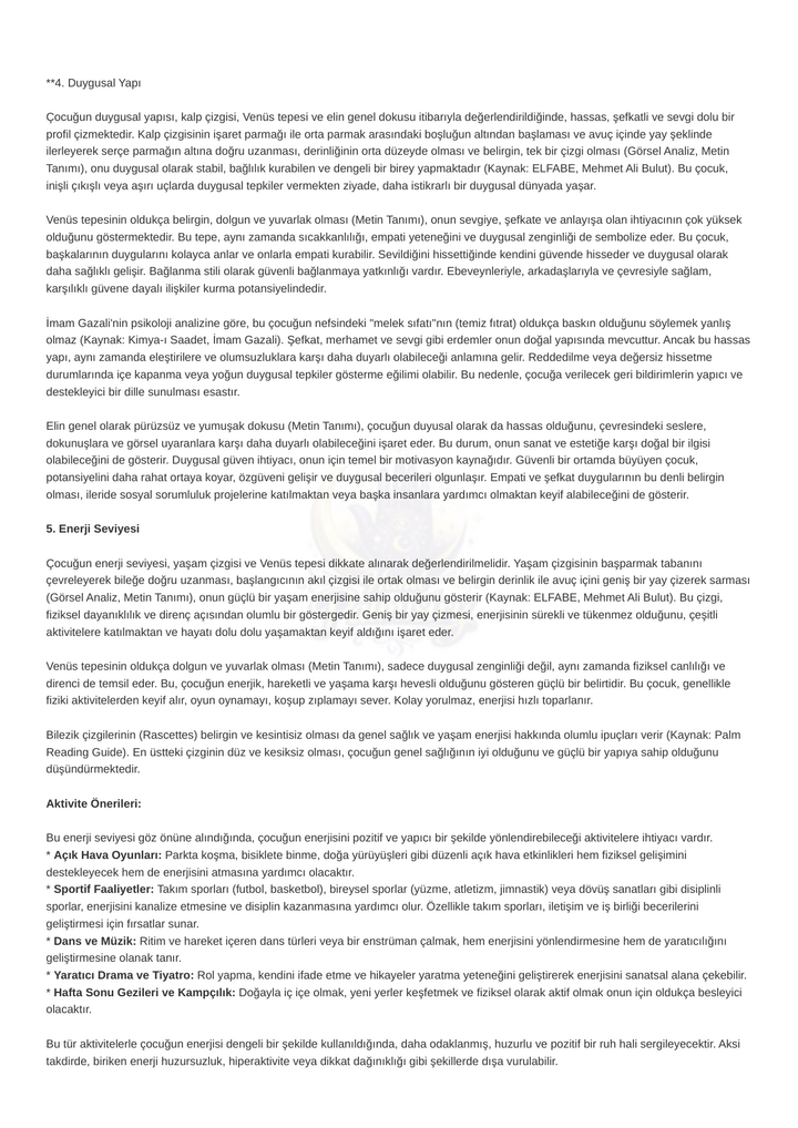 Sample Report Page 3